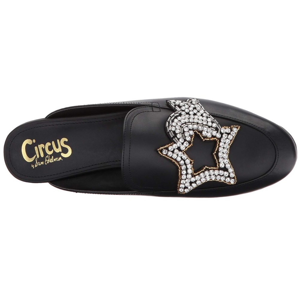 🆕 CIRCUS BY SAM ELDELMAN PELHAM RHINESTONE MULE - Picture 6 of 8